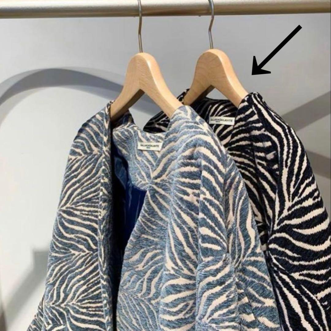 極美品　希少　完売品　ガリャルダガランテ　ゼブラ柄　ジャガードコクーンコート　Ｆ