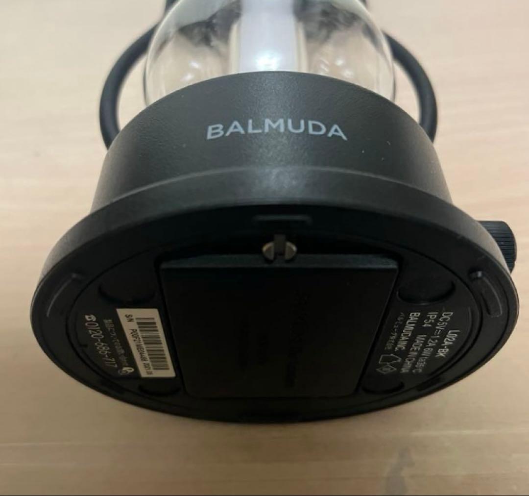ひ*み様 美品！BALMUDA バルミューダ LEDランタン L02A-BK