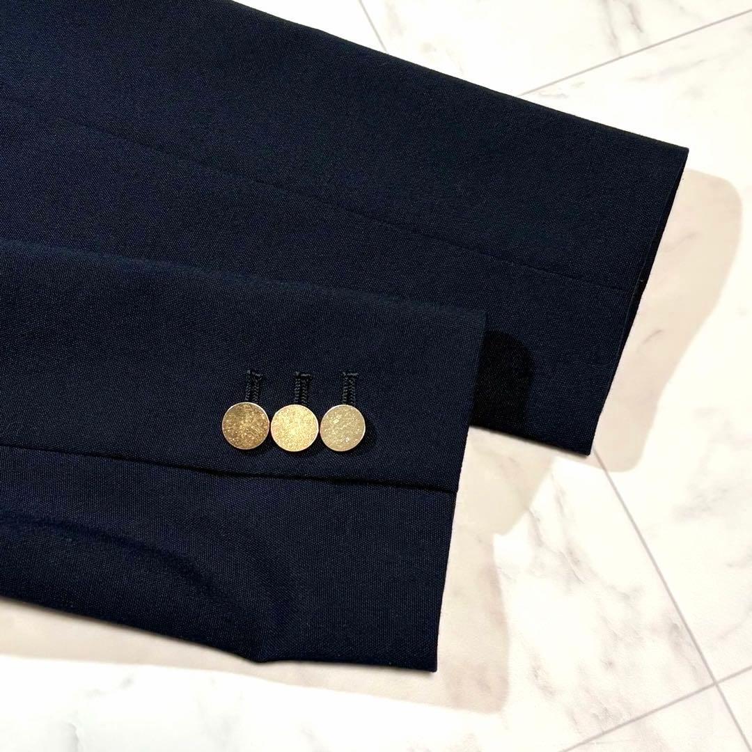 美品 allureville 紺ブレ 金ボタン ダブルジャケット サイズ1