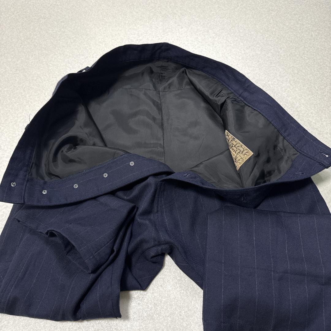 クリストファーネメス NEMETH ウールギャバジン トラウザーズ 立体パンツM