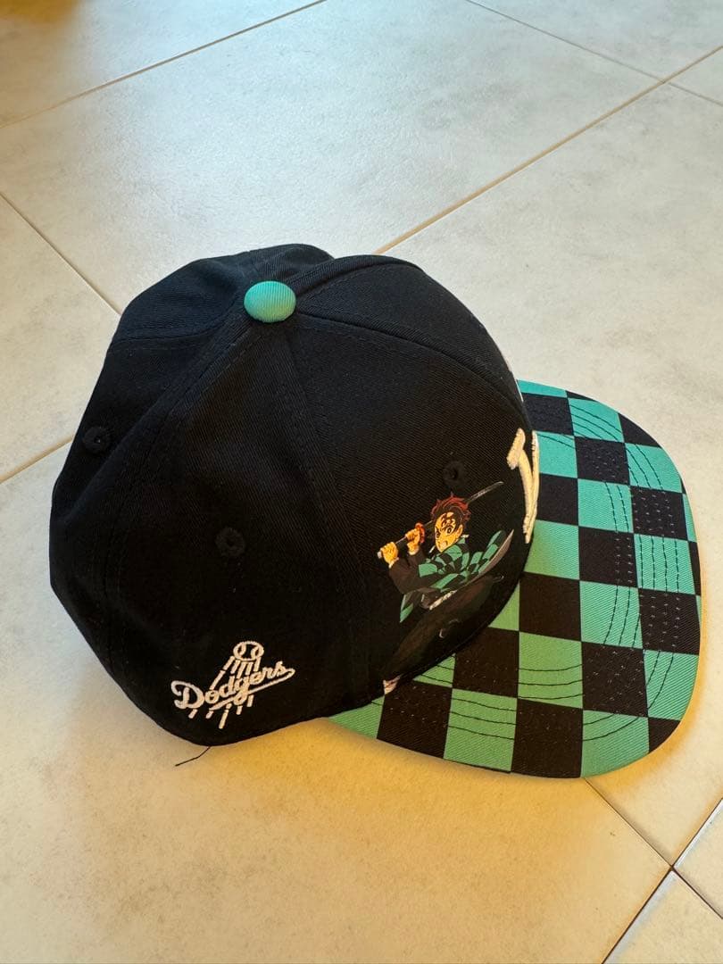 「鬼滅の刃」✖️「dodgers」コラボキャップ　ドジャースタジアム　新品未使用品