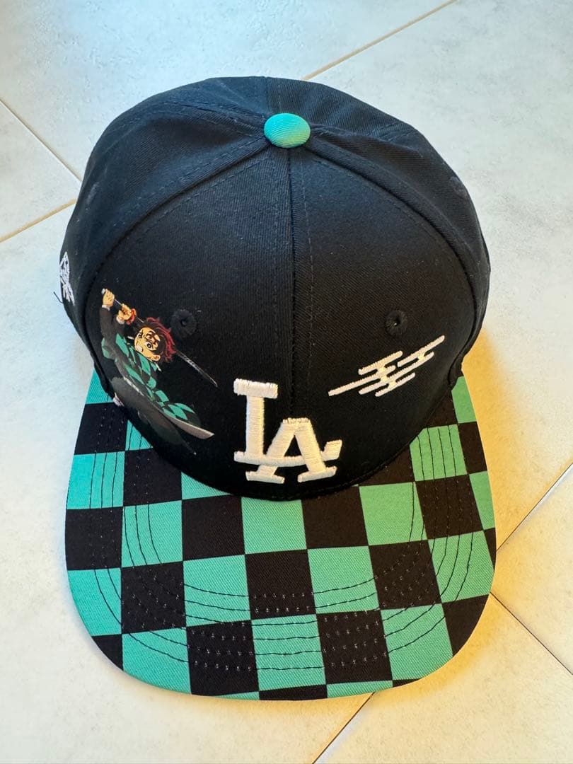 「鬼滅の刃」✖️「dodgers」コラボキャップ　ドジャースタジアム　新品未使用品