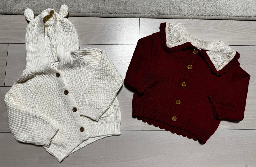 まとめ売り23点　女の子　春夏服　80.90 アウターあり　プティマイン