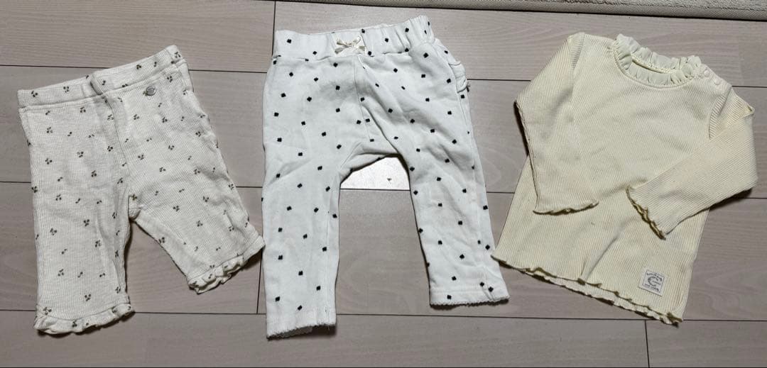 まとめ売り23点　女の子　春夏服　80.90 アウターあり　プティマイン