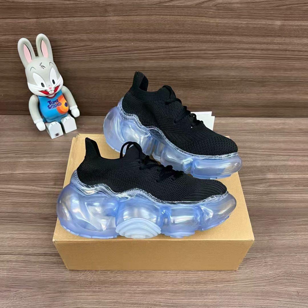 grounds グラウンズ スニーカー レディース BLACK/ BLUE