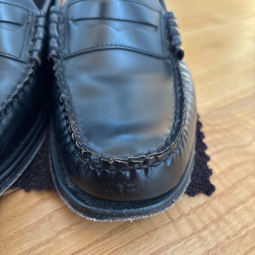 G.H. Bass LARSON ブラック ローファー　uk7 us8