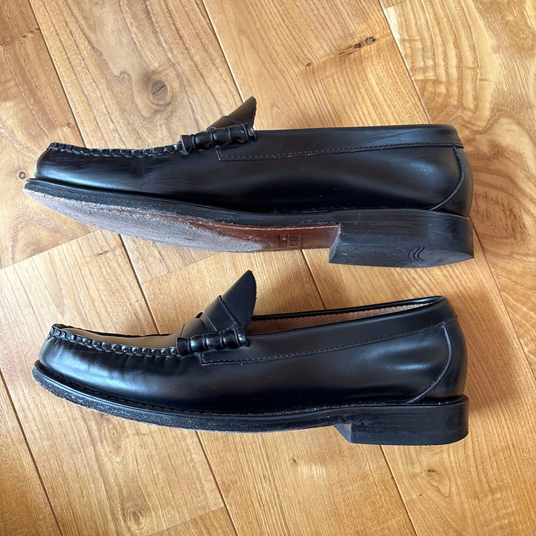 G.H. Bass LARSON ブラック ローファー　uk7 us8