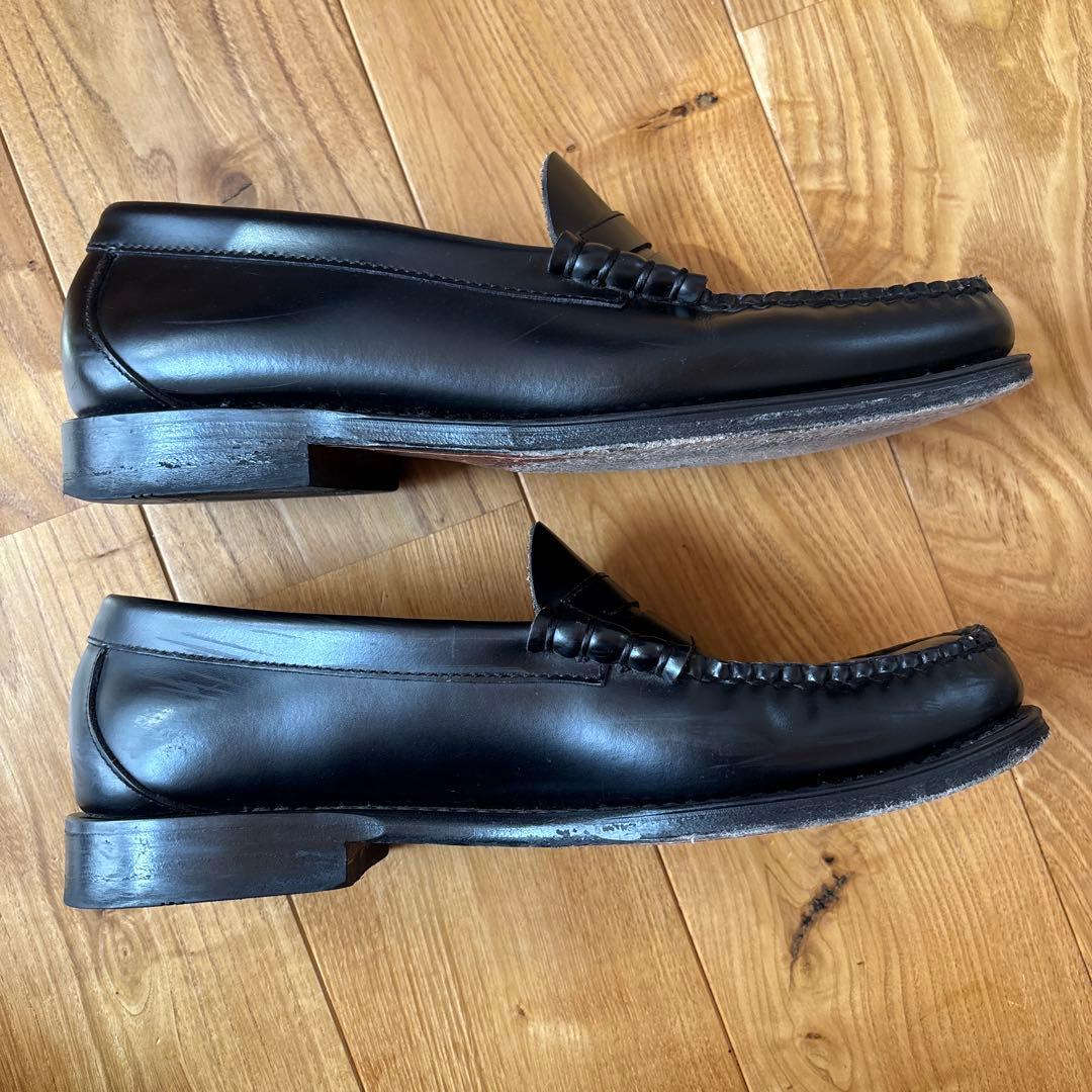 G.H. Bass LARSON ブラック ローファー　uk7 us8