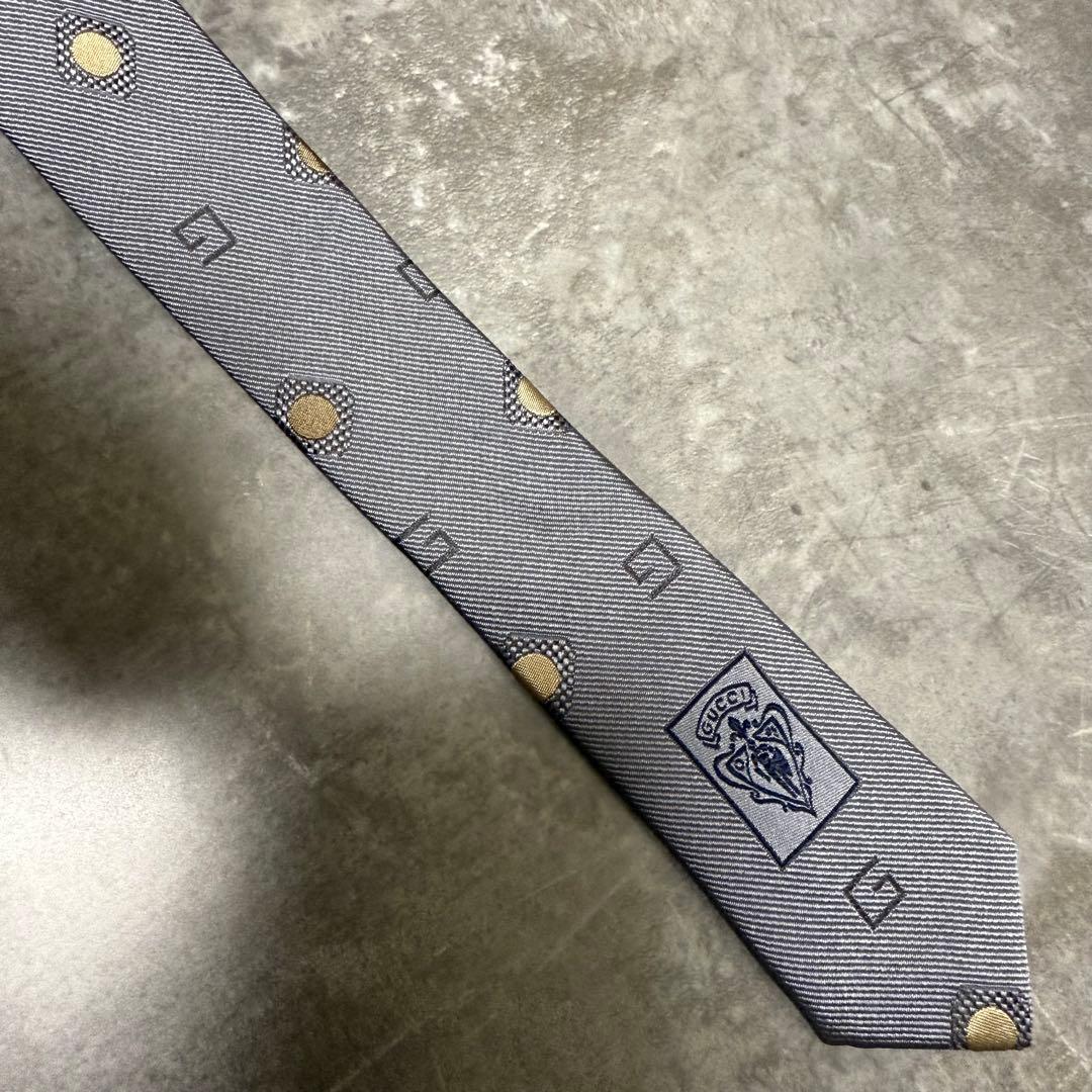 【✨極美品✨】GUCCI グッチ ネクタイ 水玉模様 G柄 ハイブランド 結婚式