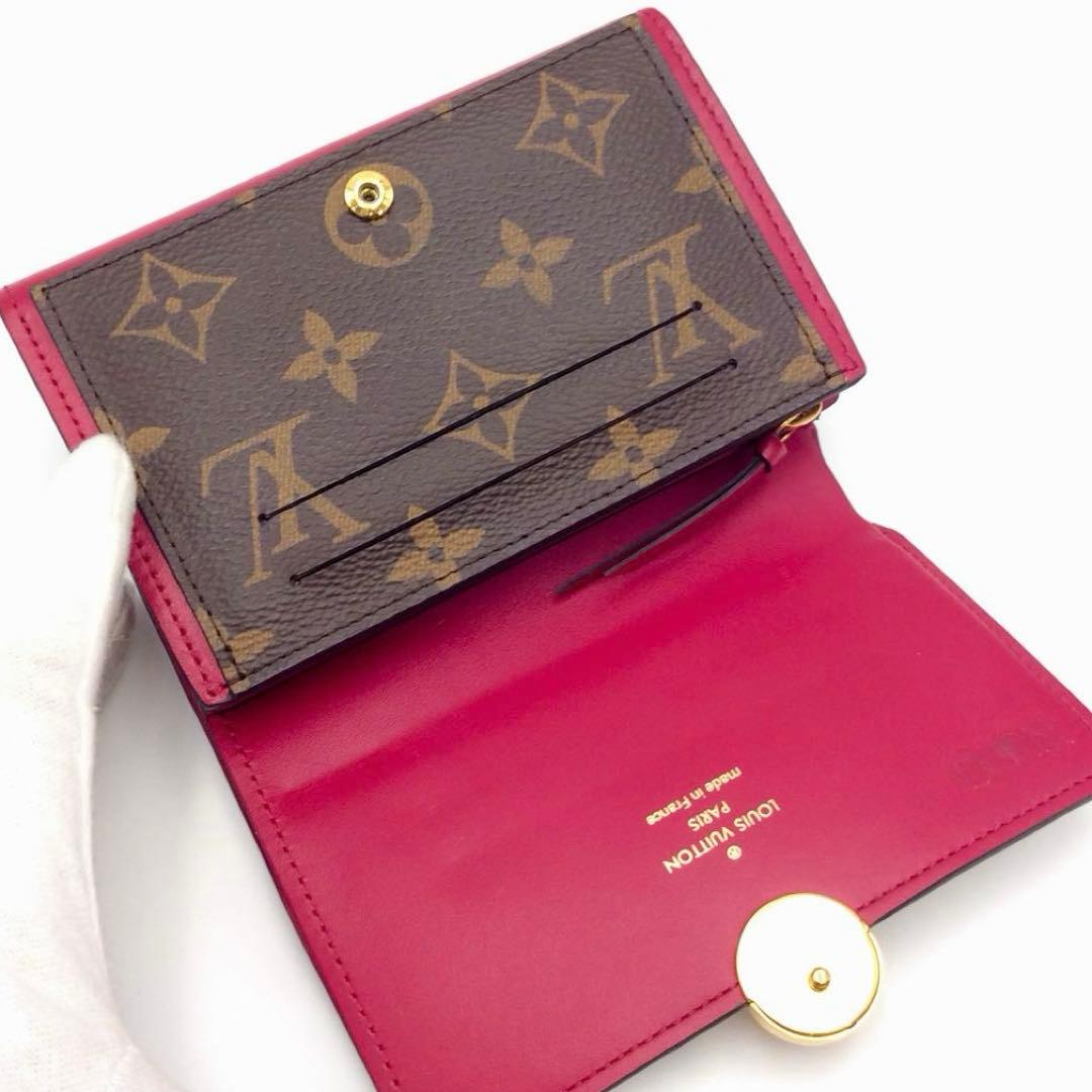 Louis vuitton ルイヴィトン モノグラム フロールコンパクト 財布
