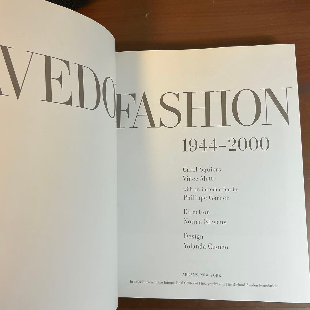 リチャード・アヴェドン Fashion 1944-2000 (洋書)