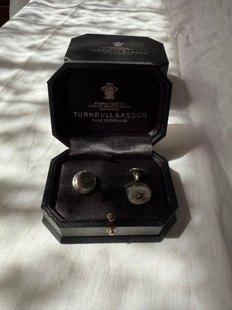 TURNBULL & ASSER カフリンクス シルバー【値下げしました】