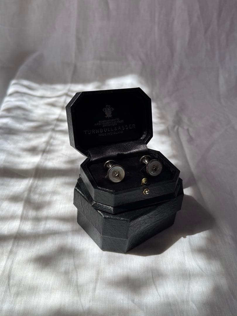 TURNBULL & ASSER カフリンクス シルバー【値下げしました】