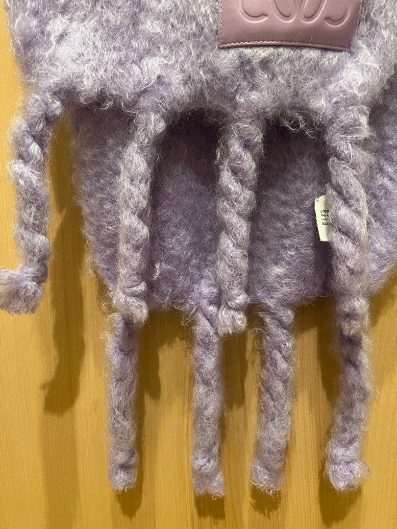 loewe　アナグラム　ロゴパッチ　マフラー