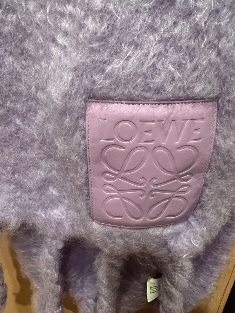loewe　アナグラム　ロゴパッチ　マフラー