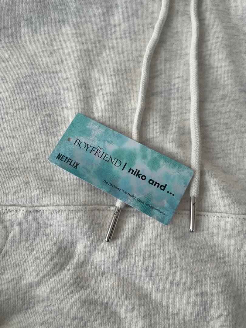 boyfriend ボーイフレンド2 niko and パーカー Mグレー