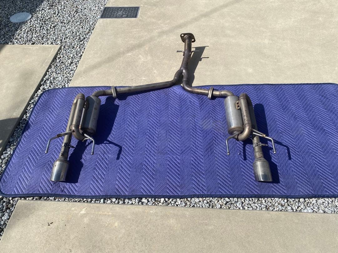 GS350 スルガスピード リアマフラー