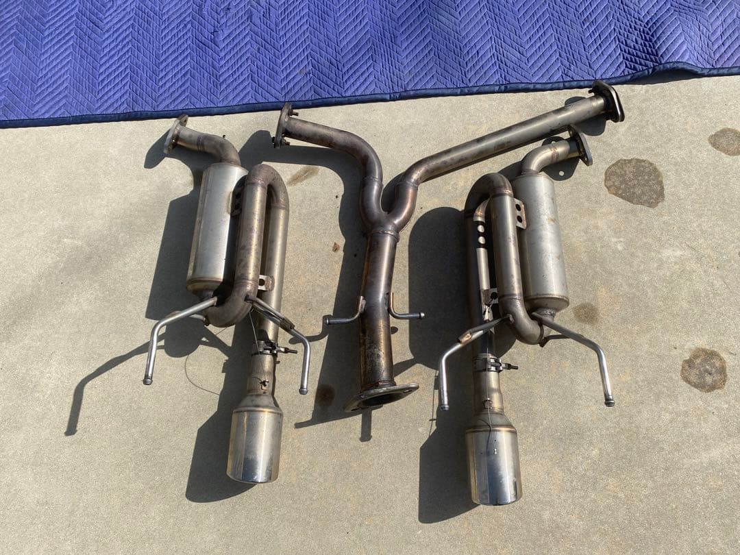 GS350 スルガスピード リアマフラー