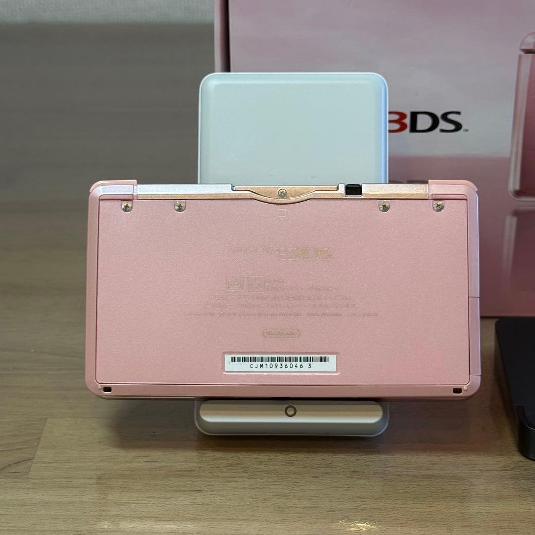 6-028 ニンテンドー3DS ミスティピンク 箱付き