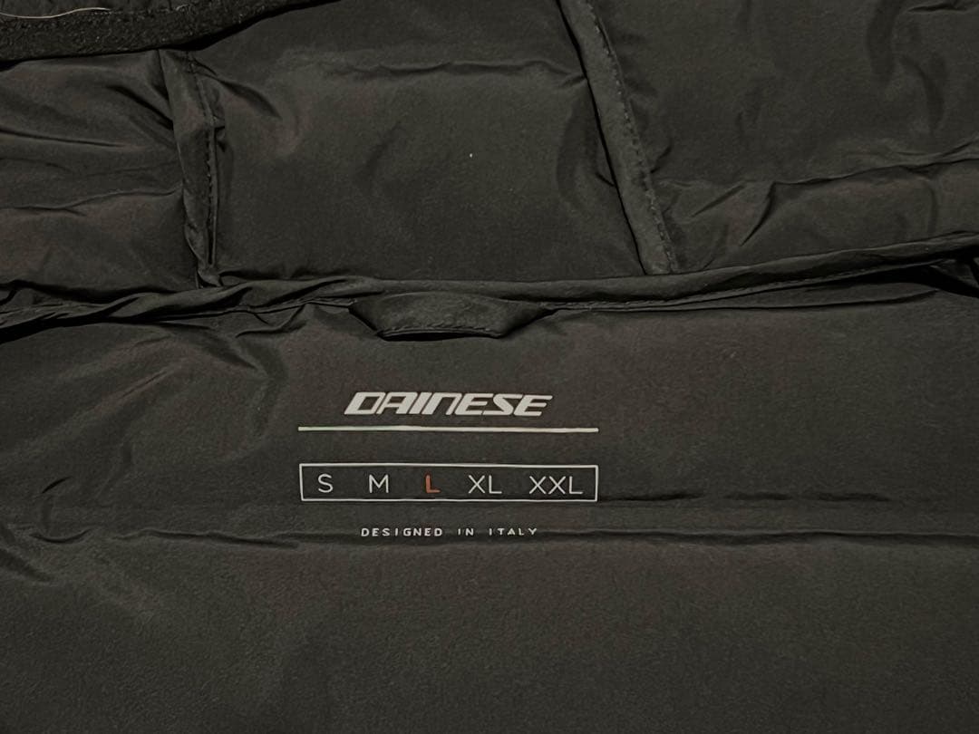 Dainese フード付きダウンジャケット ブラック　美品