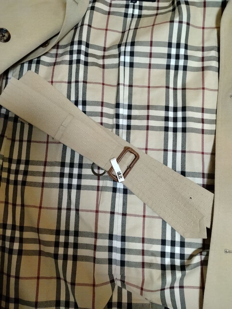 BURBERRY ベージュ ダブルブレスト トレンチコート 40