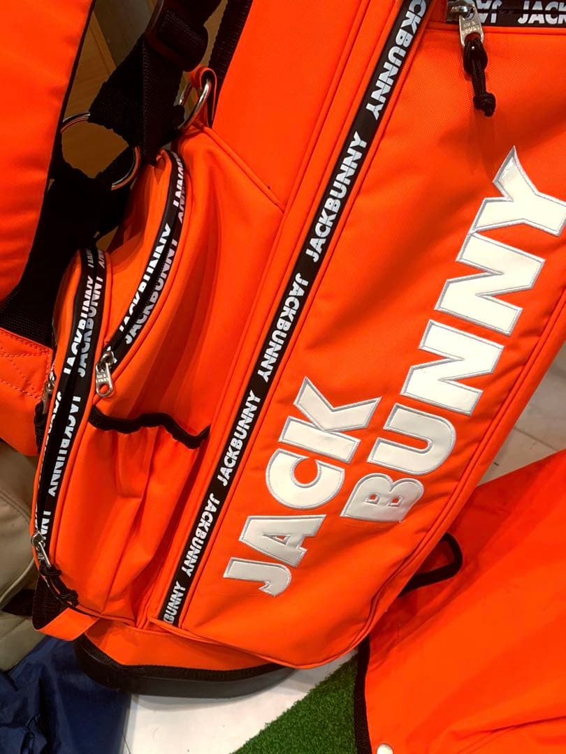 希少　良品　パーリーゲイツ　ジャックバニー　キャディバッグ　メンズ　レディース