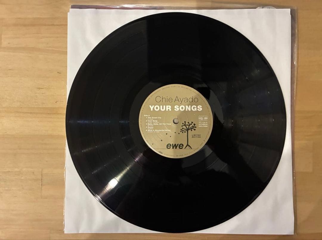 綾戸智絵 / YOUR SONGS LPレコード