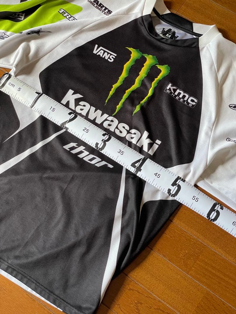モトクロス　ウェアセット　モンスターエナジー　Kawasaki オフロード