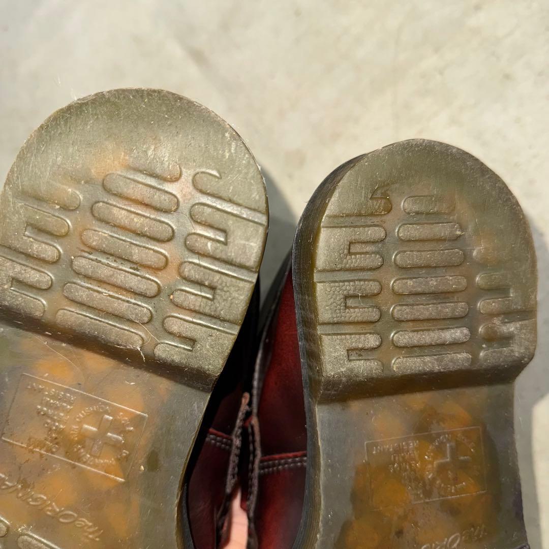 Dr.Martens タッセルローファー　チェリーレッド 24cm