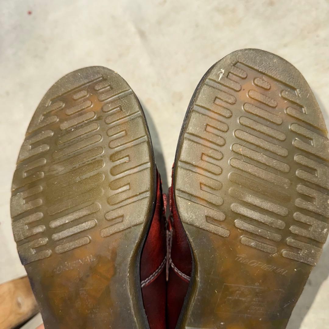 Dr.Martens タッセルローファー　チェリーレッド 24cm