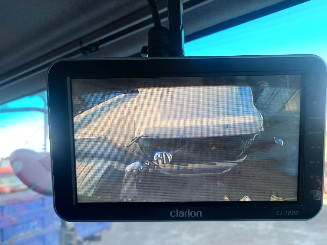 clarion クラリオン　バックカメラ　モニター　取り扱い説明書付