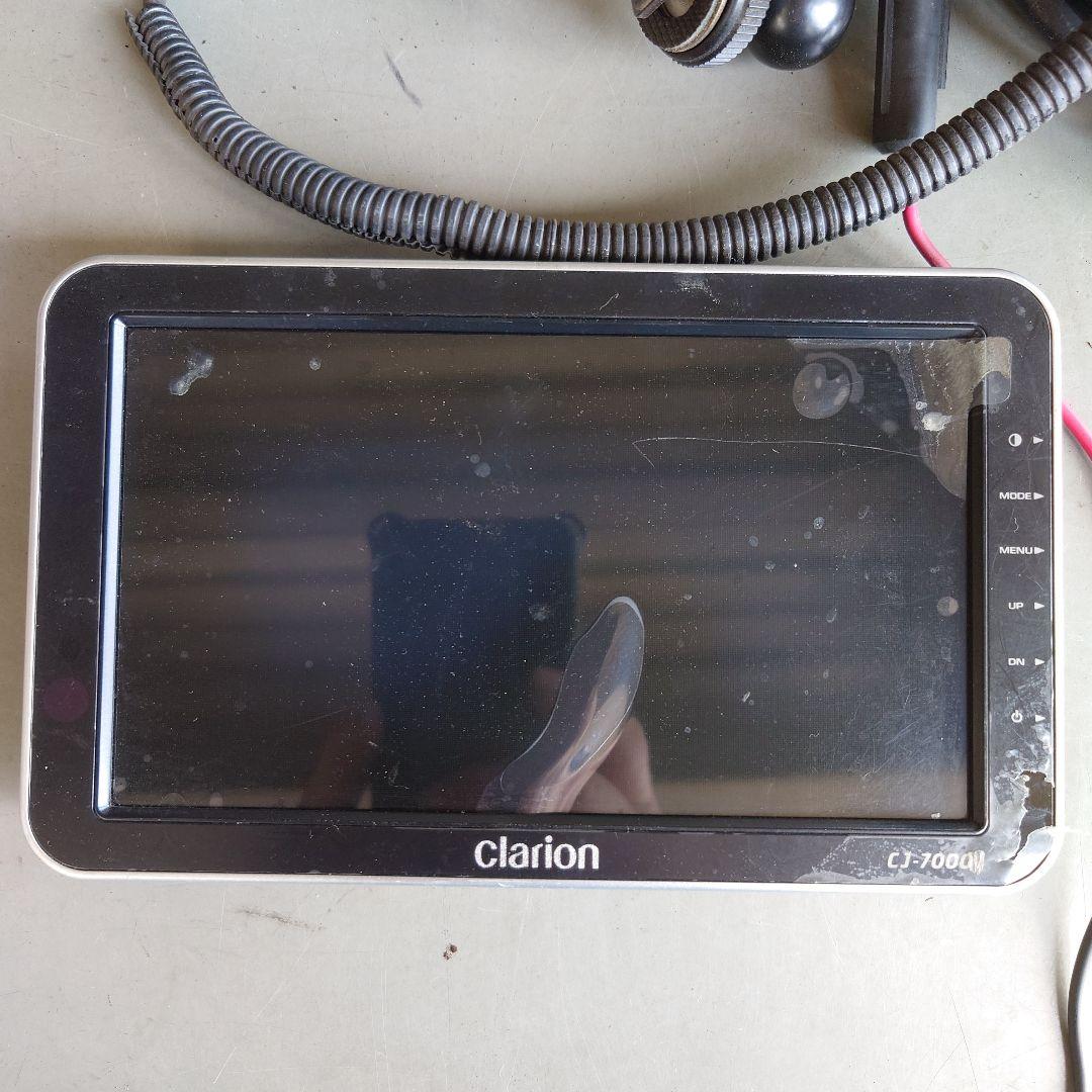 clarion クラリオン　バックカメラ　モニター　取り扱い説明書付