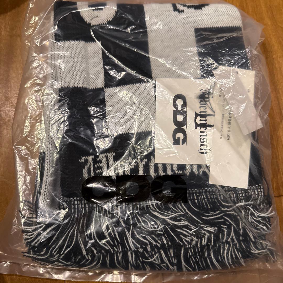 未開封❗️SALE❗️CDG x G-DRAGON Checkered Stole
