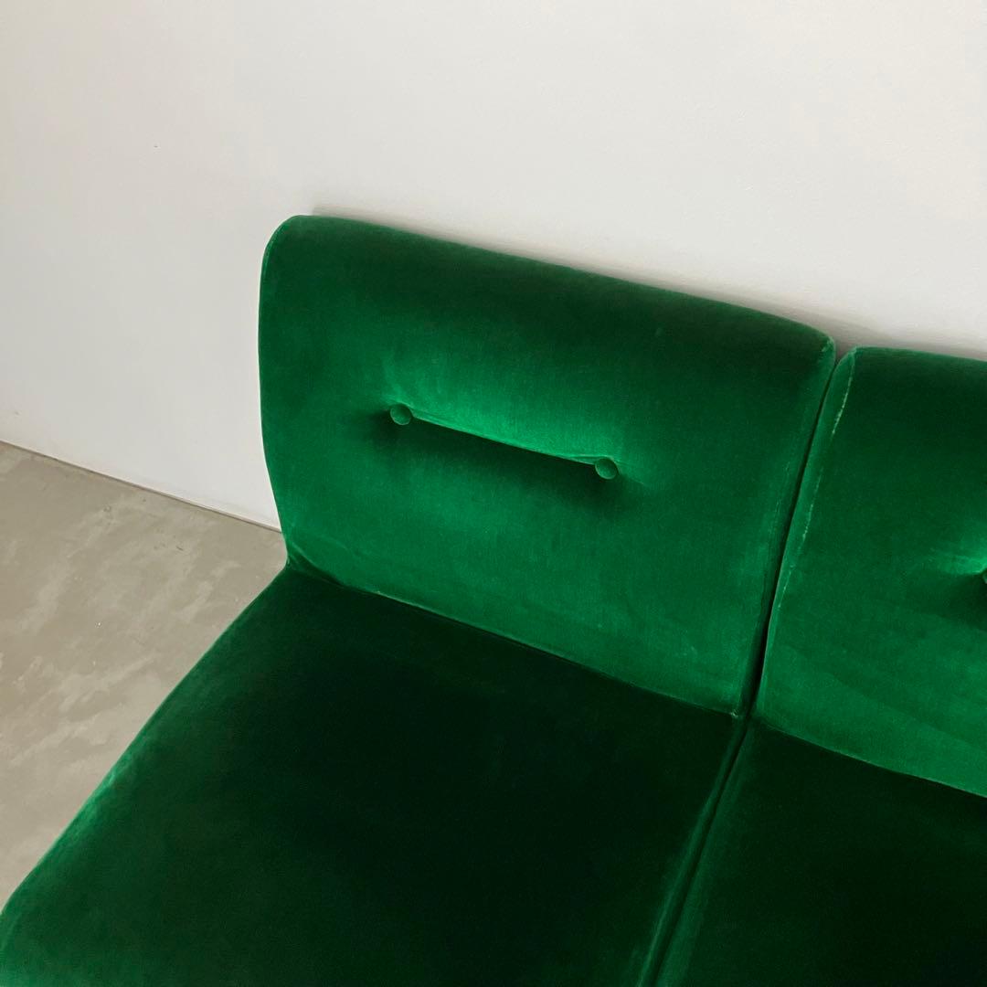 深いグリーンのソファー【専用】