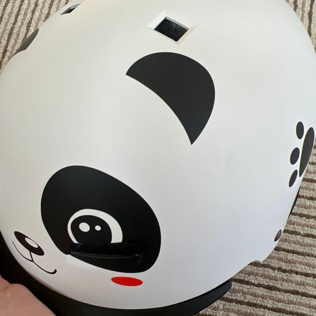 パンダデザイン ヘルメット Mサイズ 55-58cm