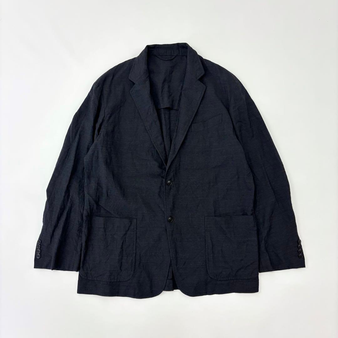 21ss コモリ セット アップ ウール ジャケット ウール ニータック パンツ