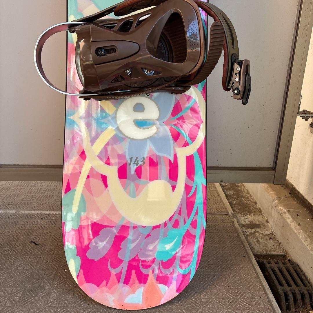 adable スノーボード 143cm ピンク