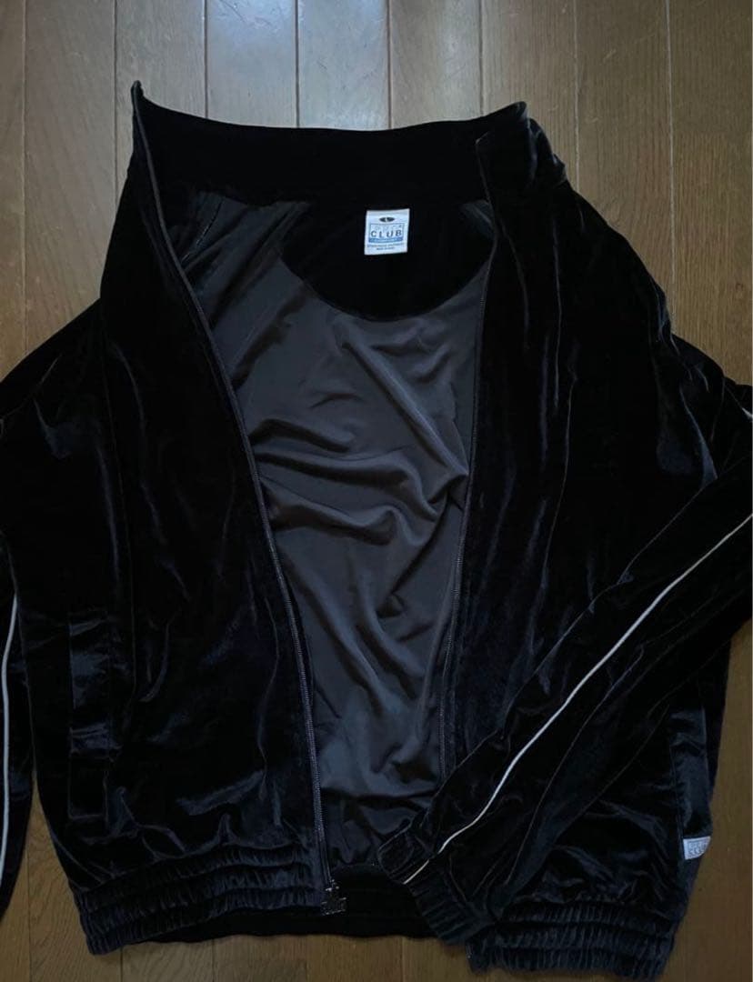 完売品 PRO CULB ブラック ベロア ジャージ上L