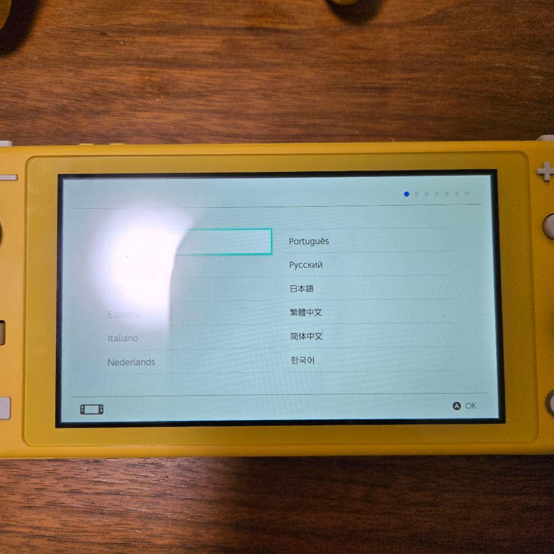 Nintendo Switch Lite イエロー ケース等付き