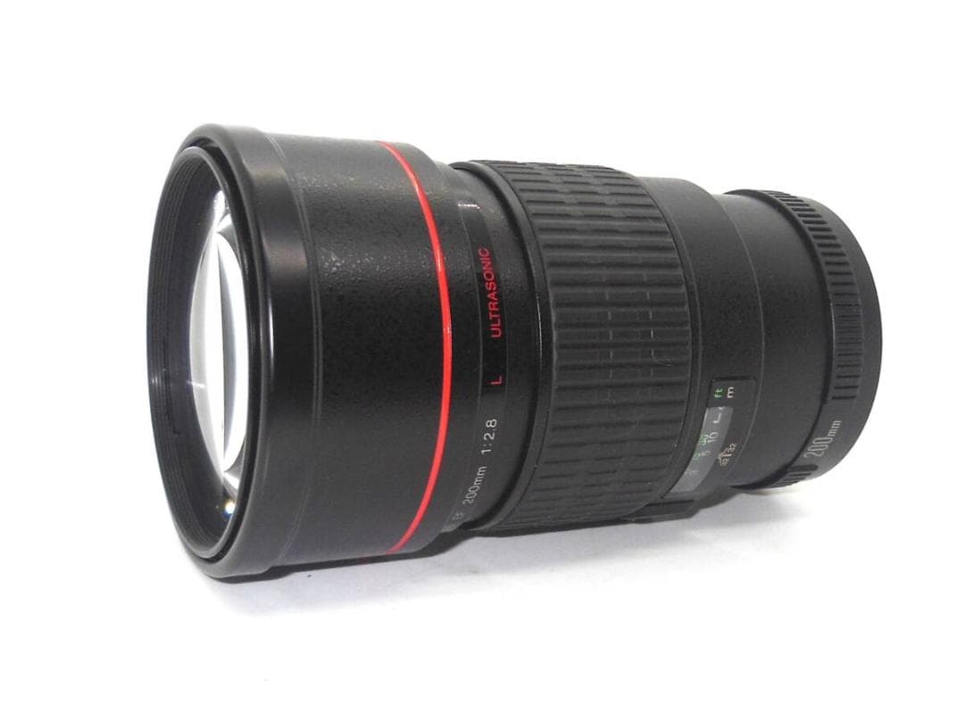 Canon EF 200mm F2.8L USM 前後キャップ付属