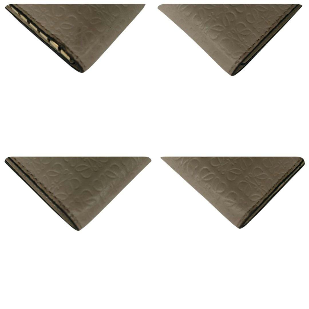 ロエベ　6連キーケース　リピートアナグラム　ベージュ　ライトオーツ