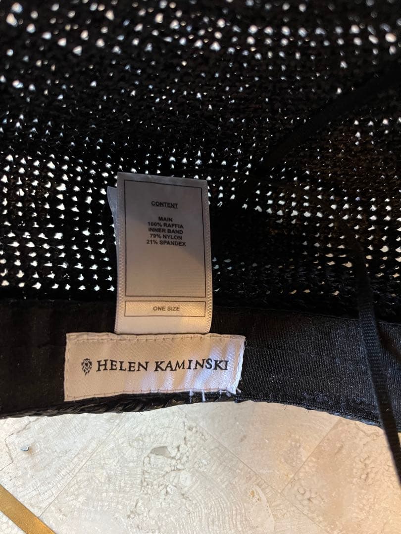 HELEN KAMINSKI☆ヘレンカミンスキー　麦わら帽子　キャスケット☆美品