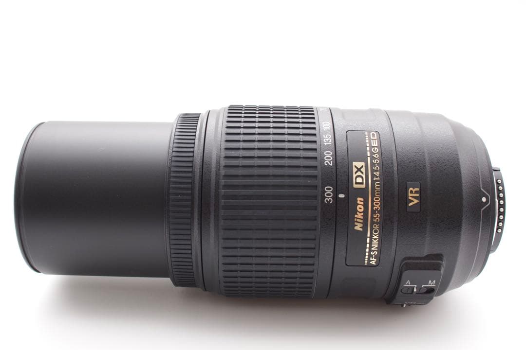 美品✨Nikon AF-S 55-300mm VR 望遠レンズ　手ぶれ補正付