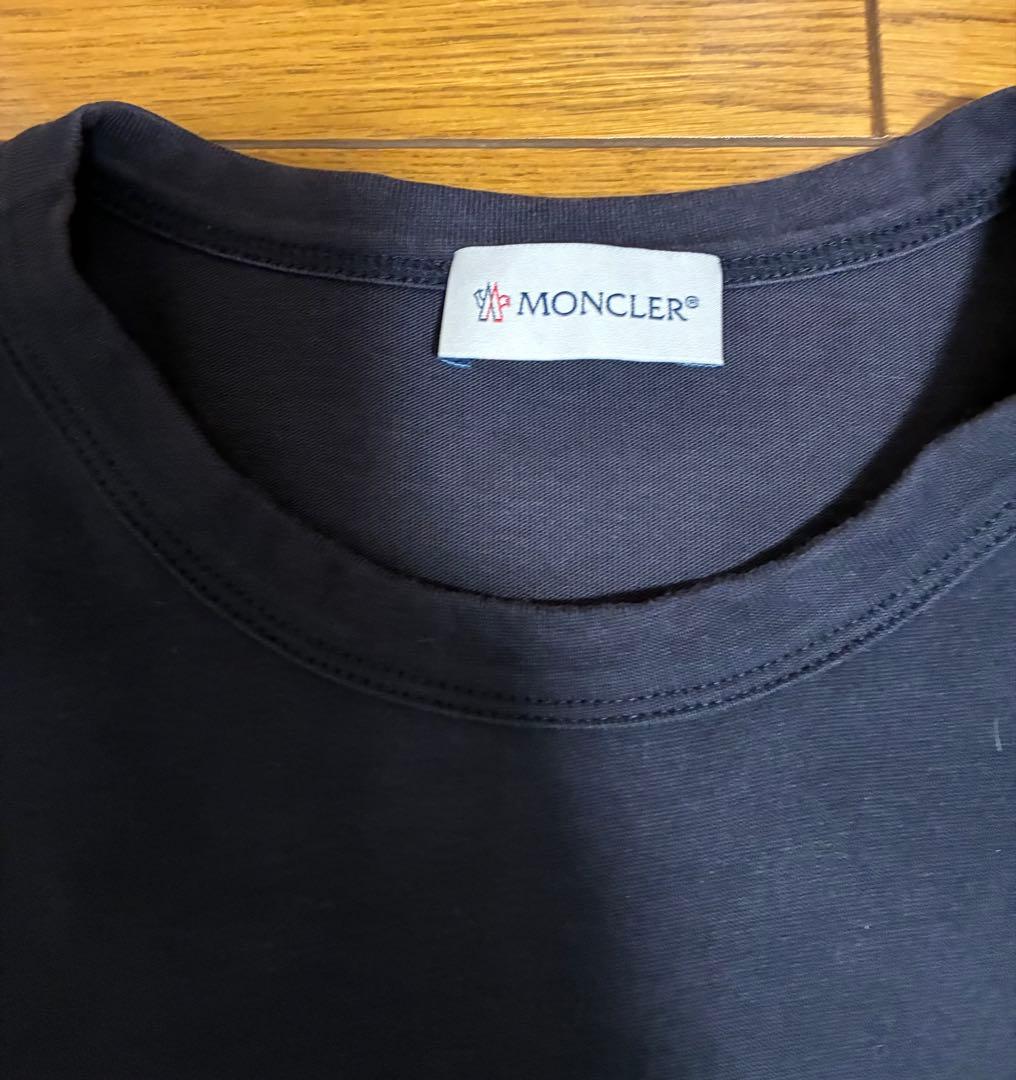 MONCLER モンクレール カットソー ロンT ネイビー 国内正規品 ネイビー