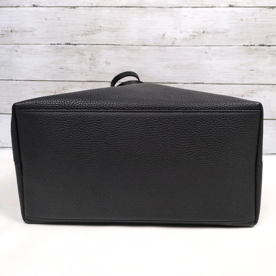 現行 美品 VASIC LOOP ループ ワンハンドル トートバッグ ブラック