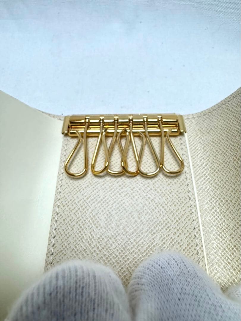 Louis Vuitton ダミエ アズール ミュルティクレ 6連キーケース