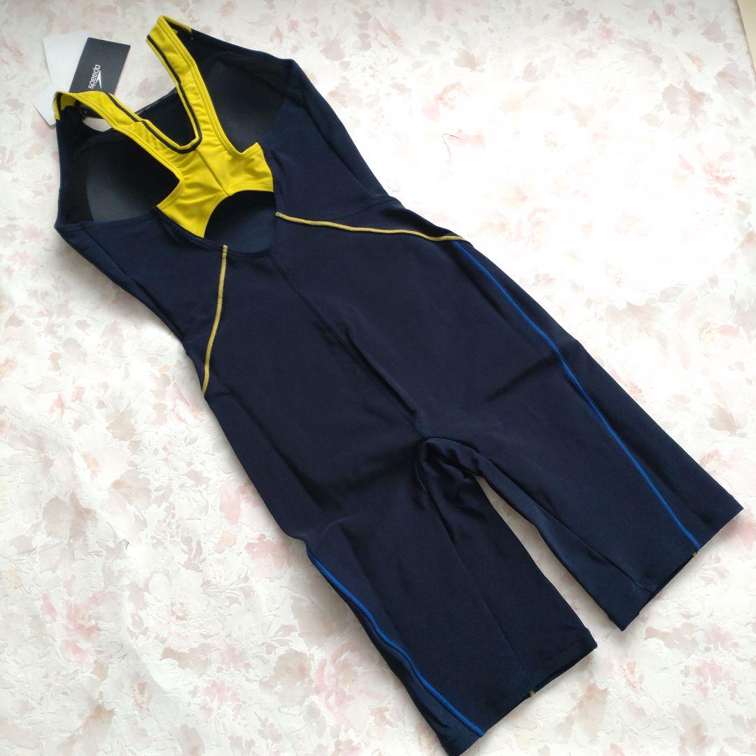 L 新品 speedo 練習水 UltraStrech カップ付 撥水 競泳