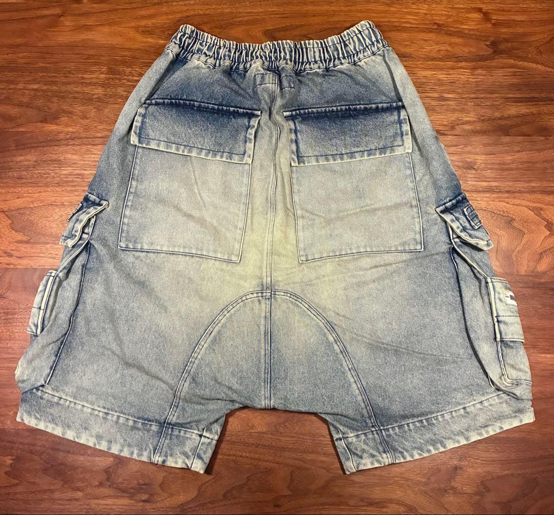 A.F ARTEFACT ヴィンテージデニムサルエルショーツ