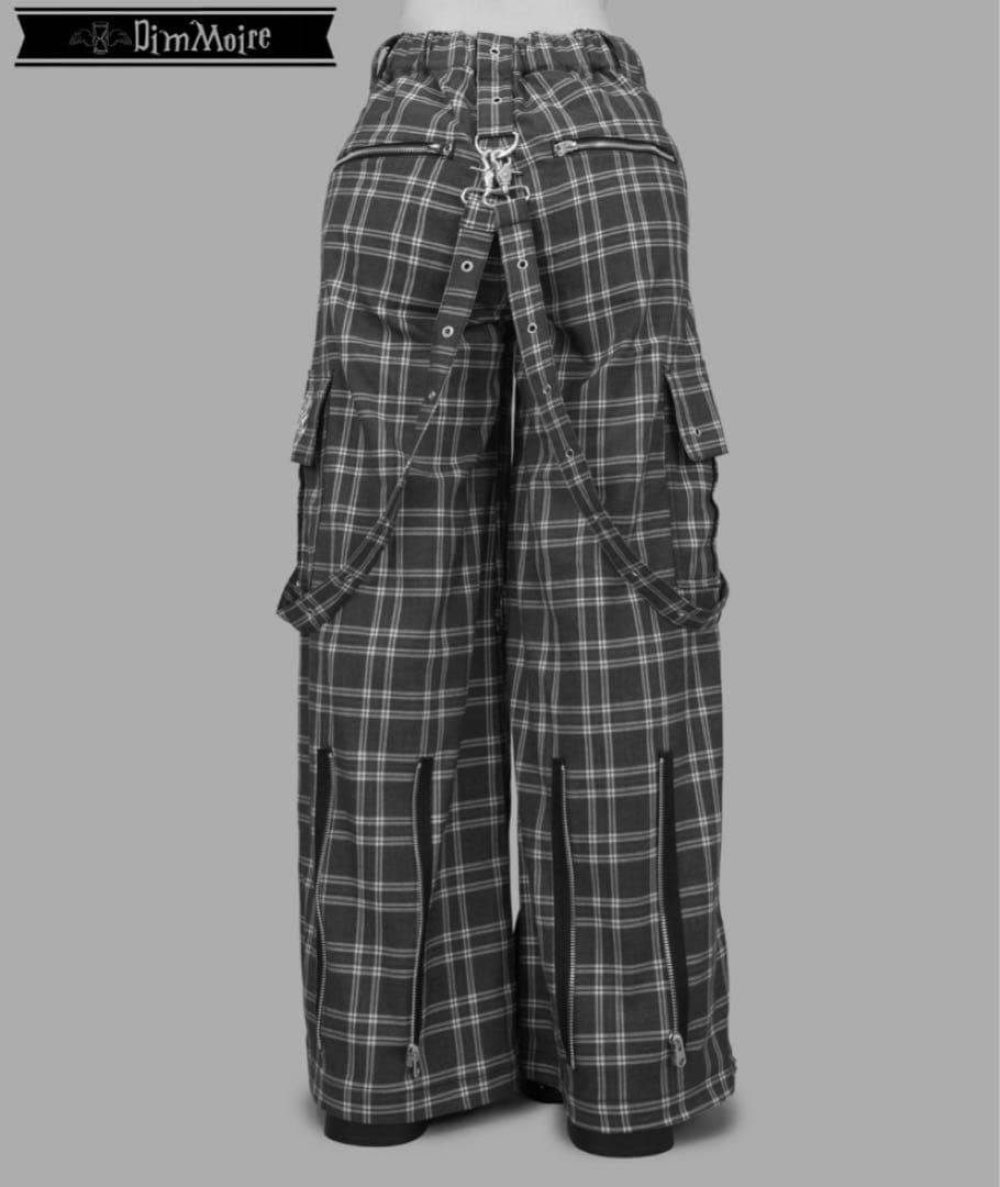 DimMoire PUNKワイドパンツ【チェック】