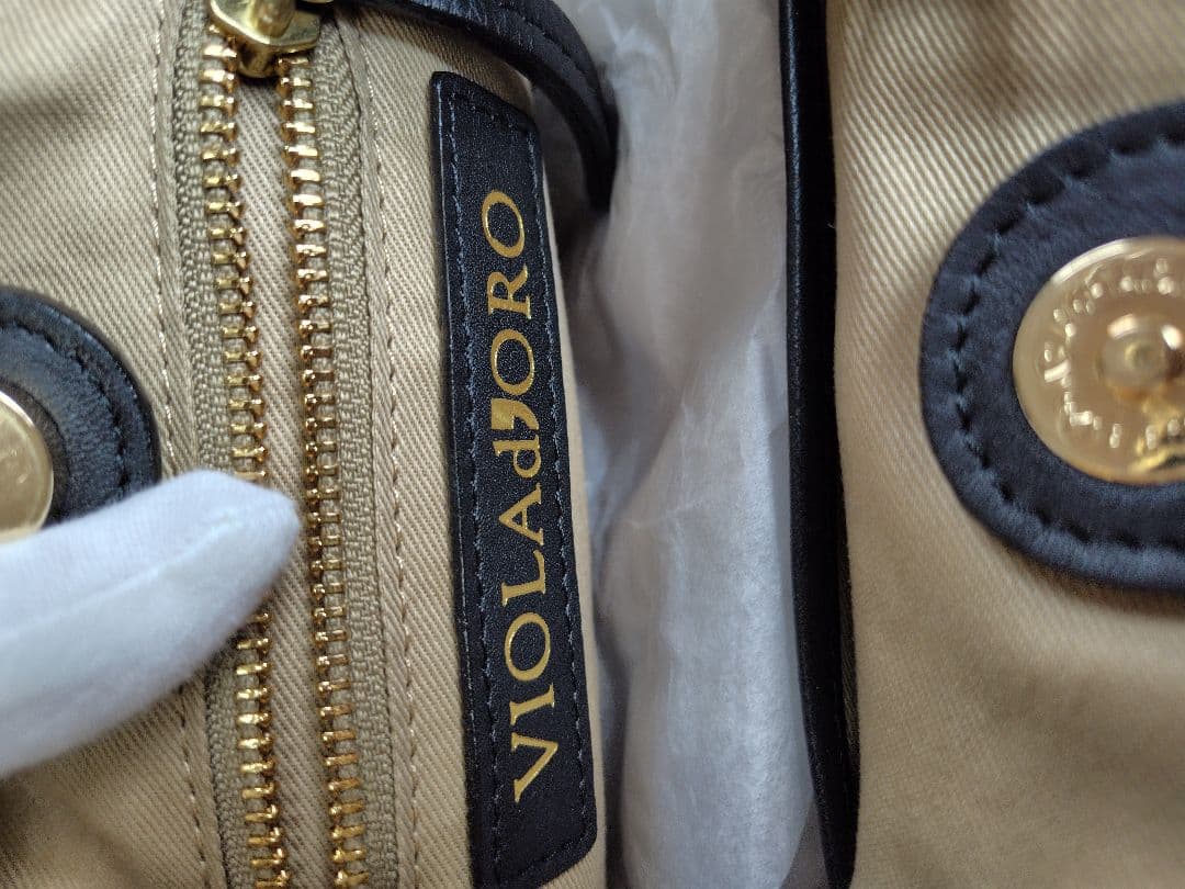 ヴィオラドーロ　かごショルダーバッグ